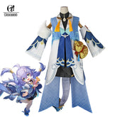 Halloweez Bailu Cosplay Costume - Fish Scale Design Women's Dress for Halloween and Carnival Parties - Halloweez